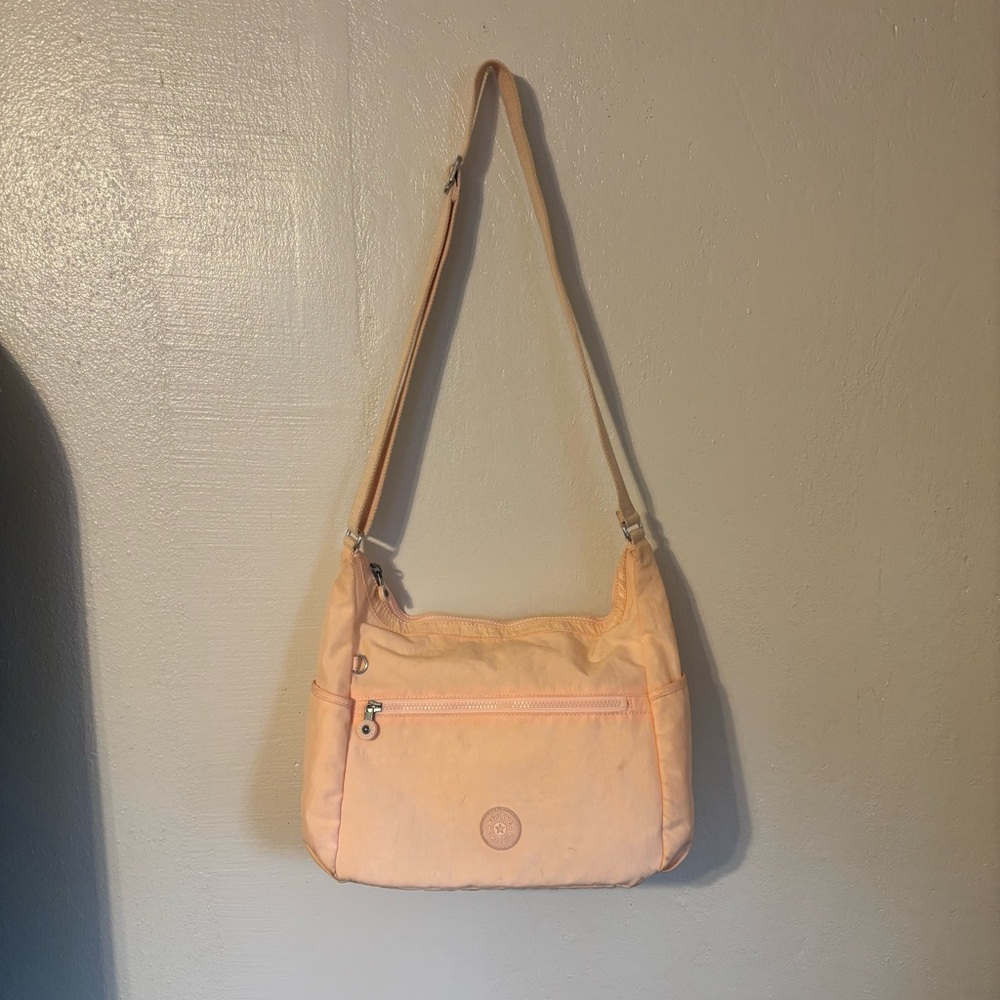 Kipling baby pink Shoulder Bag Minimalist Everyday Design